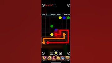 Flow Free 7x7 Mania Level 37