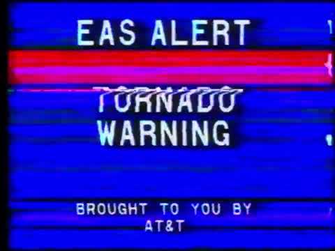 EAS Tornado Warning – KTVT-TV 11, Fort Worth, TX (4/5/2003) - YouTube