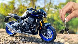 Unboxing Of Yamaha Mt-07 Scale 118 Model Collectible Miniature Diecast