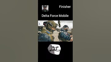 Delta force mobile Finisher vs CODM Finisher #deltaforce #codmvoicelines #gaming #codm
