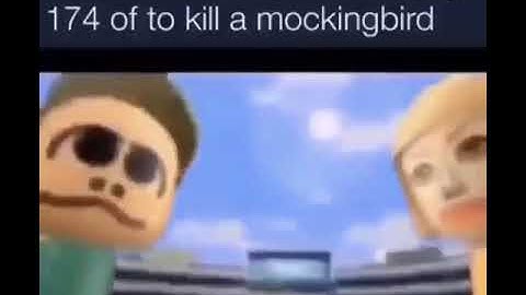 The class while you read page 174 of To Kill a Mockingbird