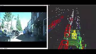 4D Radar 3D Object Detection | VOD Dataset (delft_10.bag) | PointPillar · PCDet · ROS1