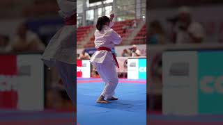 Anil Shariatpanahi 11 Years Old. Performance Kata Unsu Youth League Karate1 U12 Croatia Porec 2023