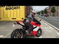 Ducati 1199 Superleggera vs 1199 Panigale S Quickshifter Sound