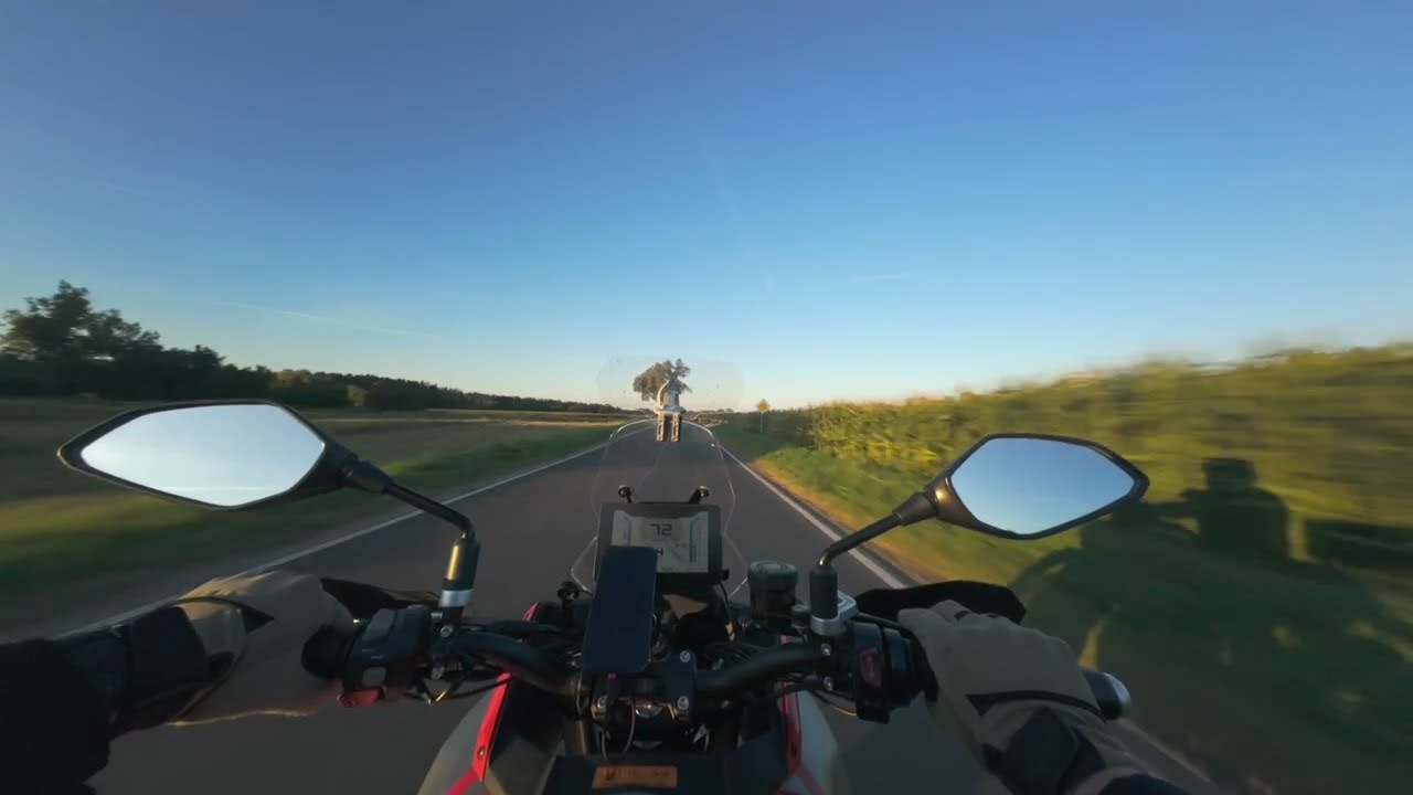 Riding at Golden Hour Feels Different… POV QJ Motor SRT 600SX