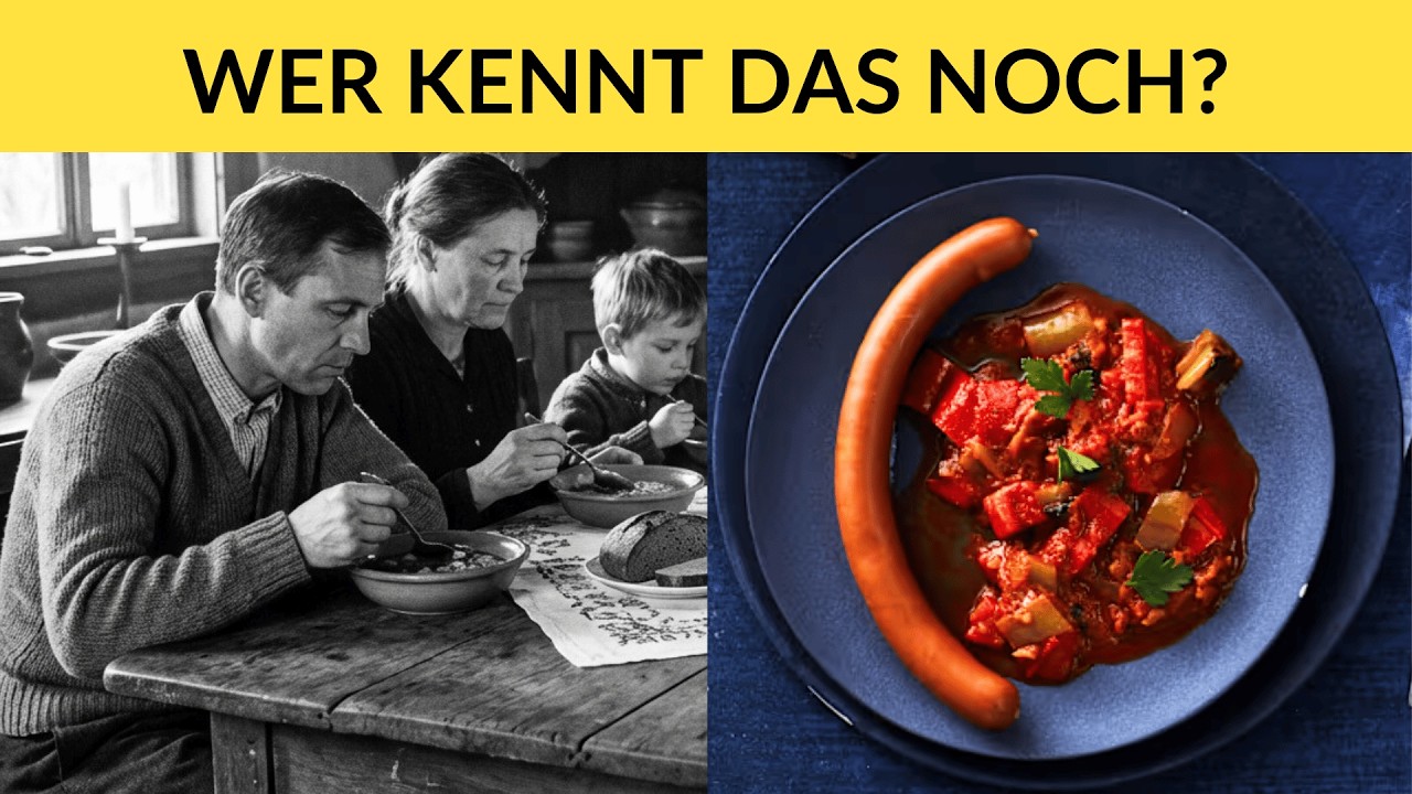 15 alte deutsche Rezepte, die man heute kaum noch kennt