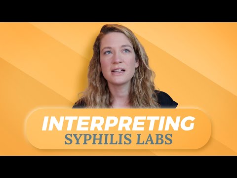 Syphilis Laboratory Diagnosis for New Nurse Practitioners 