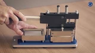 IDGAMAX - B900S MACHINE - HOW TO MAKE MAGNETS OR RECTANGULAR BUTTONS - ENG