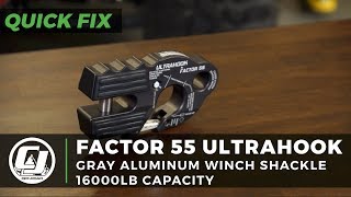 Upgrade the Looks and Safety of Your Winch Hook with the Factor 55 UltraHook