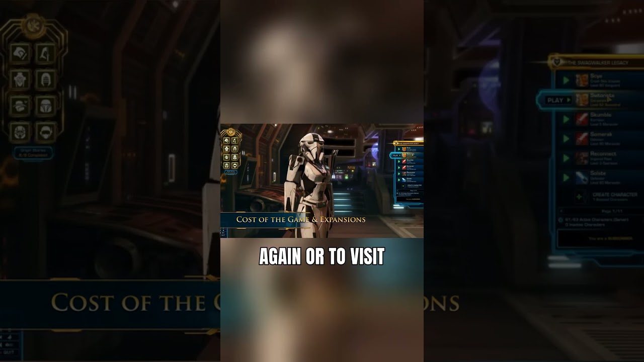 Jump back into SWTOR for free