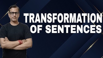 Rules for Transformation of Sentences | @star_commerce