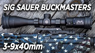 Лучший охотничий прицел начального уровня 2021 года — Sig Sauer Buckmasters 3-9x40 мм
