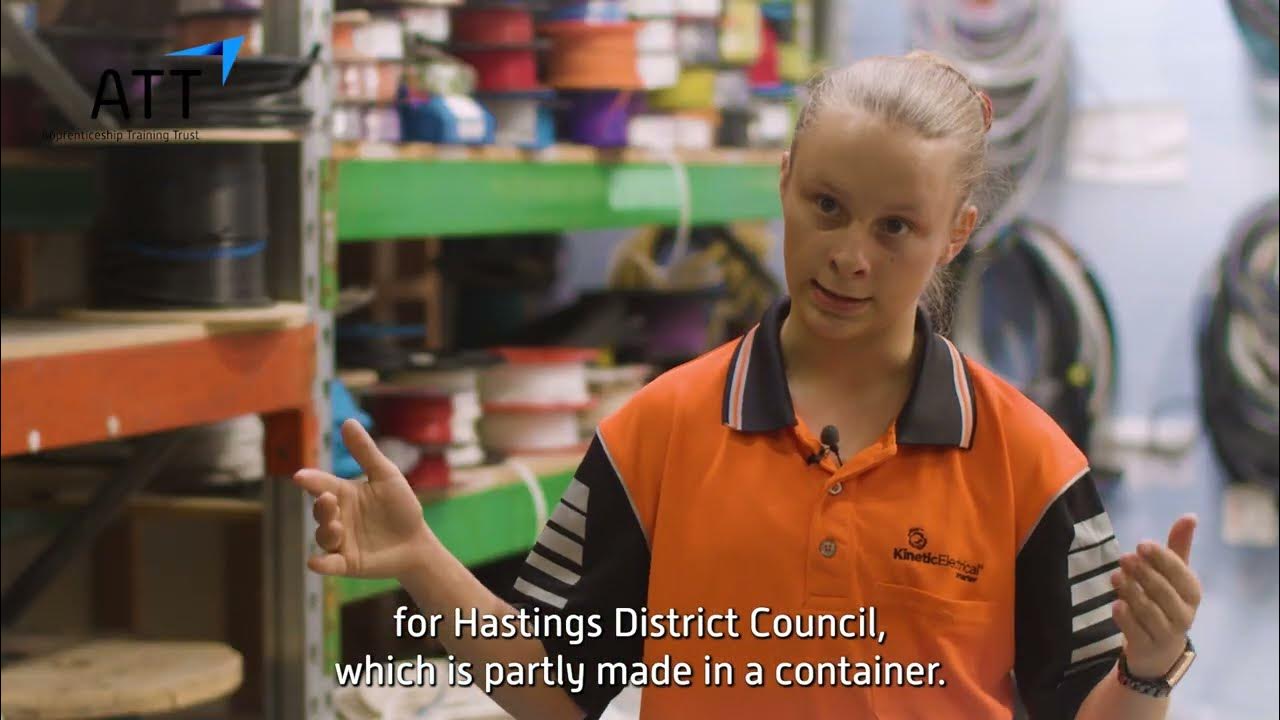 Alice ATT apprentice with Electrical East Tamaki YouTube