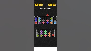 Ball sort special level after 1035