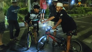 DUEL PANAS JOKI BMX RACE‼️Abarsim vs Gus Bintang | Balap sepeda onthel surabaya