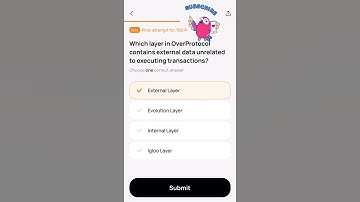 Which layer in OverProtocol contains external data unrelated to executing transactions?