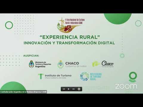 V Foro Nacional de Turismo Rural y Naturaleza CAME