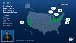 Census shows Calif. losing seat in U.S. Congress