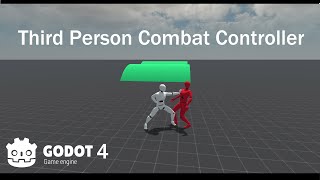 I successfully ported my Third Person Combat Controller to Godot 4