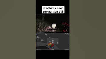 CHAIN Tomahawk win animation in game vs blender #chain #roblox #animation #robloxanimation #fyp