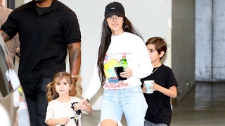 Kourtney Kardashian Asked If She's Having A Fling With Justin Bieber