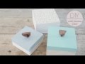 DIY: Decorative boxes with leather handle by Søstrene Grene