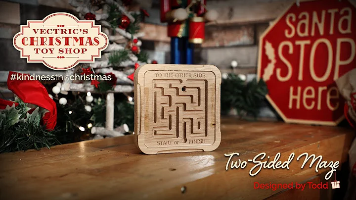 Two-Sided Maze with Todd | Vectric's Christmas Toy...