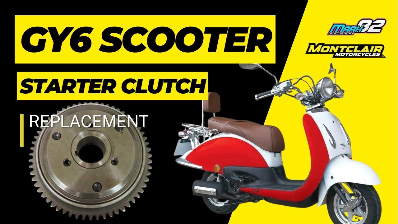 GY6 150cc starter clutch install YouTube