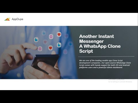 Best WhatsApp Messaging Clone Script - AppDupe
