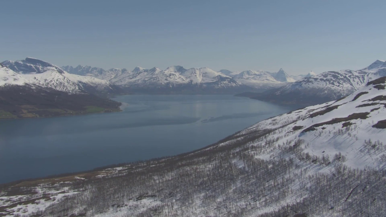Balsfjord, Lyngsalpene, Den Sovende Soldat - Flying Over Norway