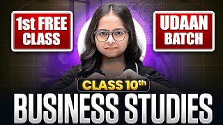 Nios Class 10th Business Studies Day 1 | Nature and scope of Business | Udaan Batch