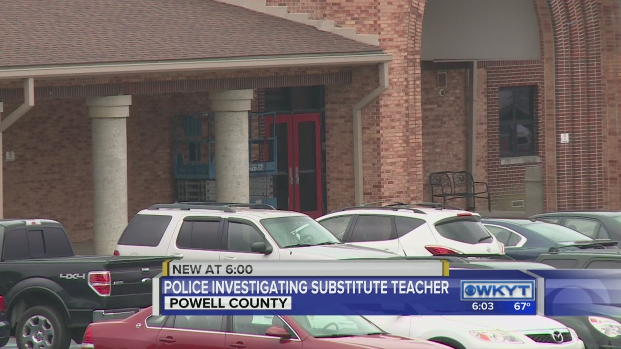 Police investigating substitute teacher - YouTube