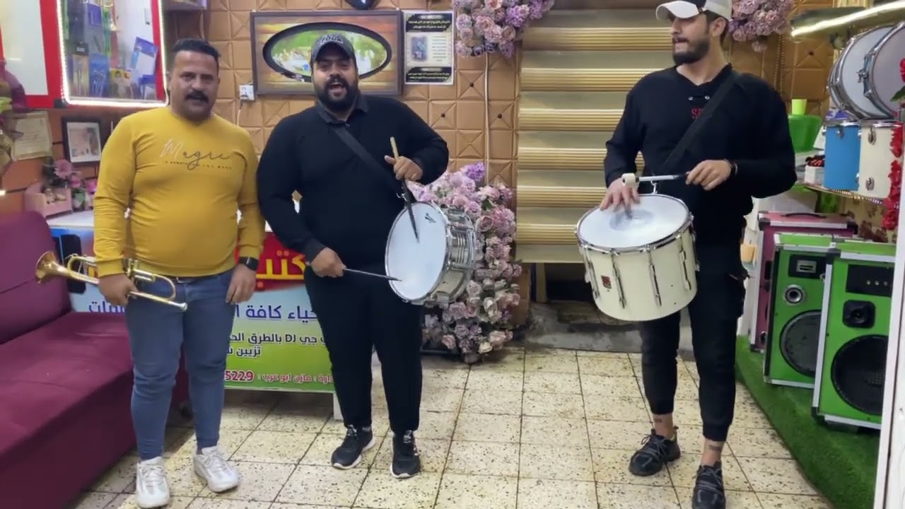 مزيقة عراقيه الموسيقة الشعبيه عزف اغاني عراقية مع كولات شعبية