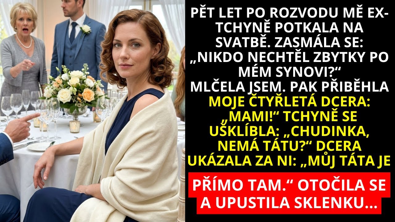 „Kdo by chtěl zbytek po mém synovi," řekla Marta s úsměvem, co znám pět let. Stála přede mnou na svatbě s vínem v ruce a myslela si, že mě pořád drží v hrsti. Pak přiběhla Anička, ukázala prstem...