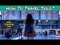 Tips for SOLO Travellers | Stay, Hotel, Transportation | Tips  &amp; Tricks #shorts #youtubeshorts