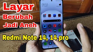 Cara atasi hp Redmi Note 14 layar berwarna aneh ( hitam putih, negatif, dll. ) screenshot 1