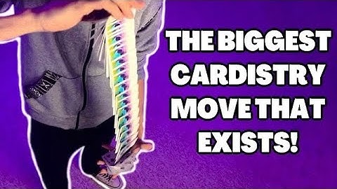 Anaconda Dribble Cardistry Tutorial - How to do the Anaconda!