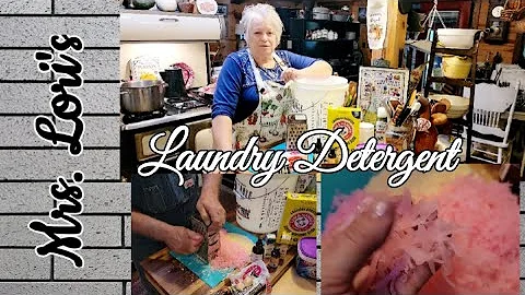 Mrs. Lori's Homemade Laundry Detergent/money saving