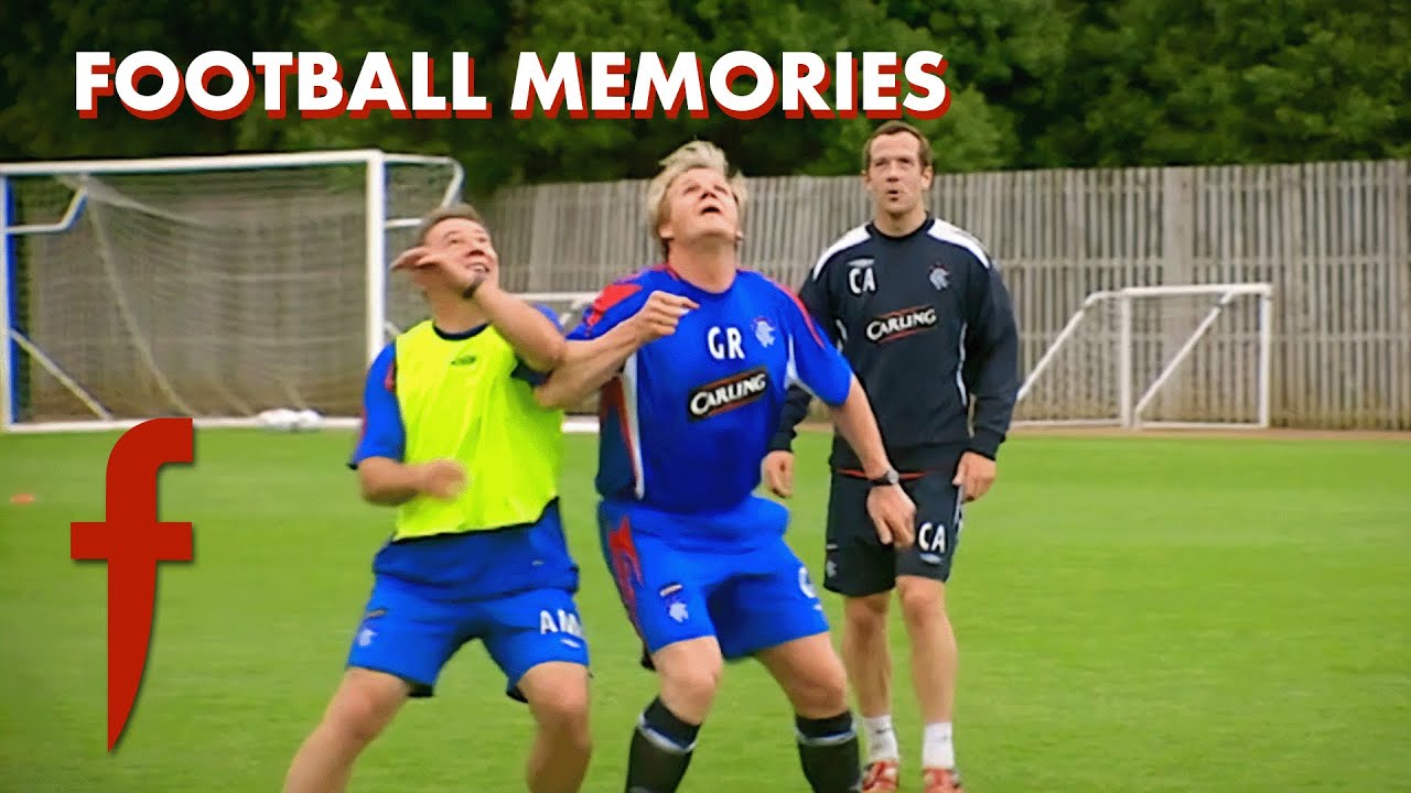Gordon Rangers Gordon Goes For A Kick About With Rangers Football Club ⚽️ | The F Word ...