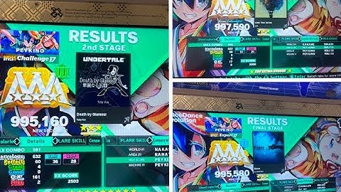 (DDR World) 17 set- Death by Glamour (CSP-17), Lose Your Sense (ESP-17), and Evans (ESP-17)