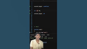 JavaScript Interview questions ❓❓#shorts #js #hoisting