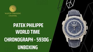 Patek Philippe World Time Chronograph - 5930G - Unboxing