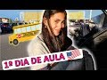 MEU PRIMERIO DIA DE AULA NOS ESTADOS UNIDOS!! (Rotina 100% Real * Mostrando Escola e Sala de Aula)