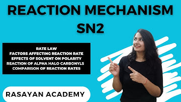 Detailed Reaction Mechanism - Substitution Reaction | CSIR NET | Organic Chemistry