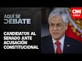 “Piñera le faltó el respeto a la institucionalidad”: El debate entre candidatos al Senado
