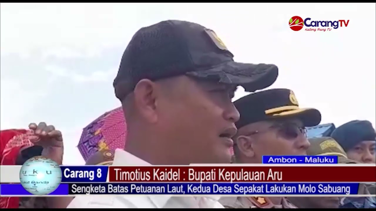Sengketa Batas Petuanan Laut, Kedua Desa Sepakat Lakukan Molo Sabuang