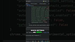 Chrome Options Setup & Teardown in Selenium ⚡ | Selenium Python Framework Shorts