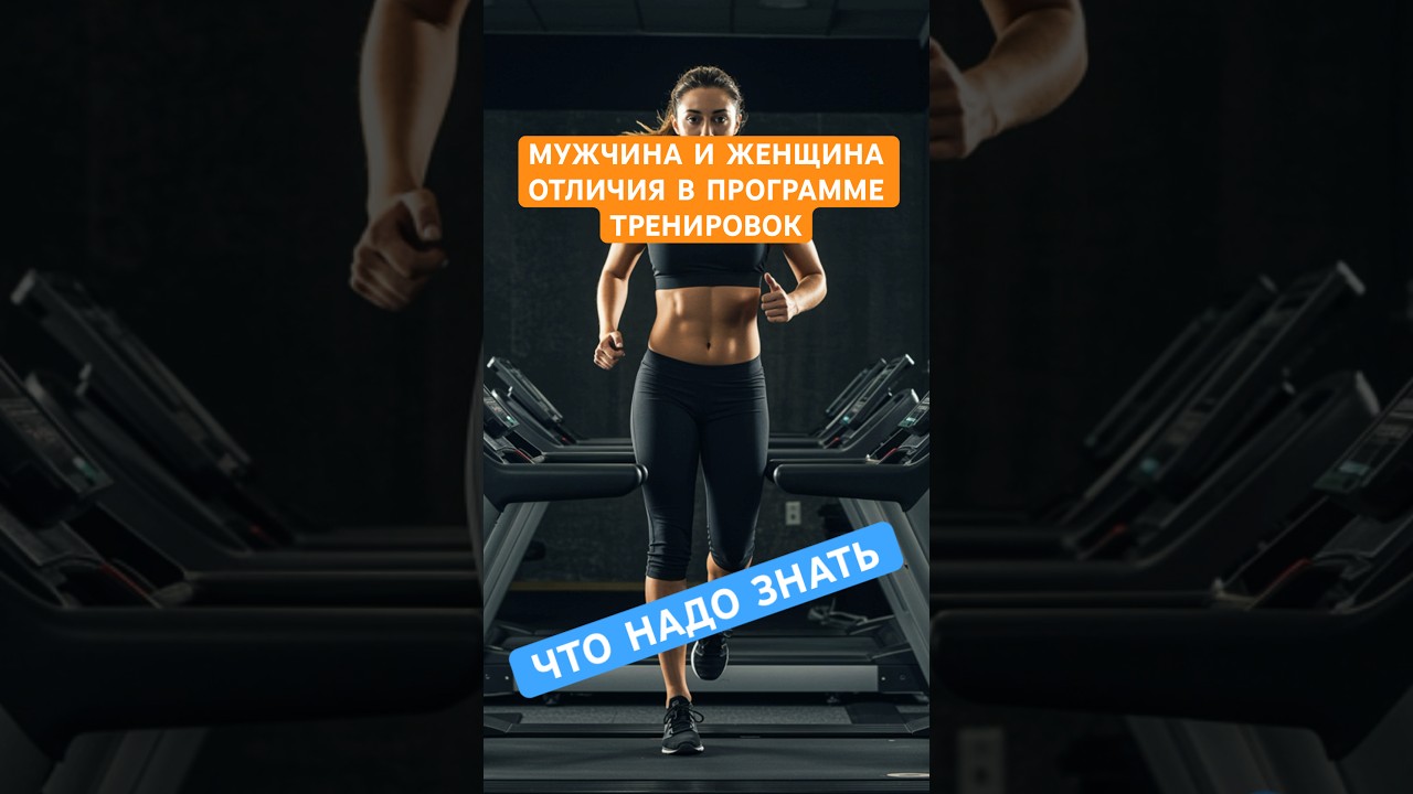 Различия в тренировках мужчин и женщин #тренировки #мужчины #женщины #здоровье #энергия #гормоны