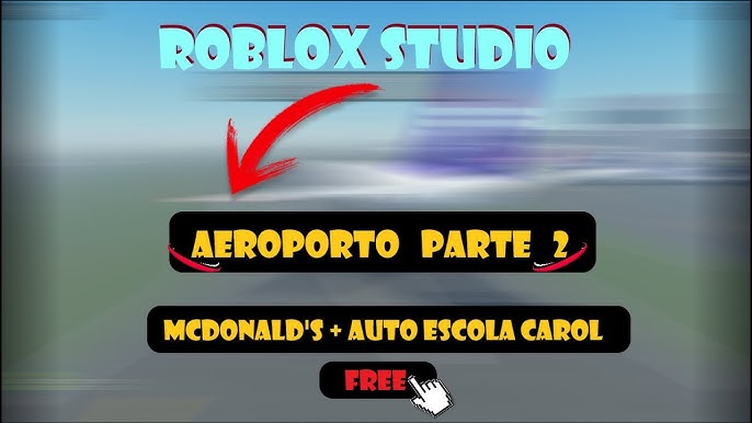 ROBLOX STUDIO INÍCIO DE AEROPORTO 