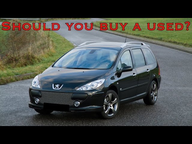 2006 black Peugeot 307 SW SE HDI; Vehicular traffic moving vehicles, cars  driving vehicle on UK roads, motors, motoring on the M6 motorway highway  network Stock Photo - Alamy